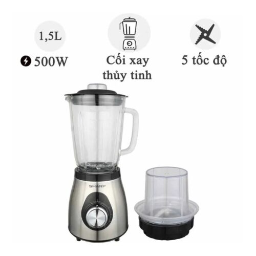Máy xay sinh tố Sharp EM-S155GV-ST 5 Ảnh máy xay sinh tố Sharp EM-S155GV-ST