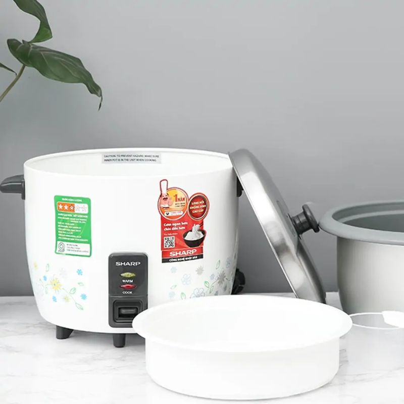 Nồi cơm điện Sharp KSH-228SNV-SF 2.2 lít 4 Ảnh nồi cơm điện Sharp KSH-228SNV-SF 2.2 lít