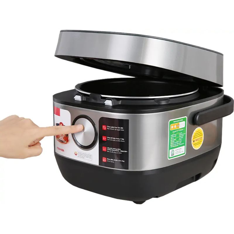 Nồi cơm điện Toshiba RC-18IP1PV 1.8 lít 4 Ảnh nồi cơm điện Toshiba RC-18IP1PV 1.8 lít