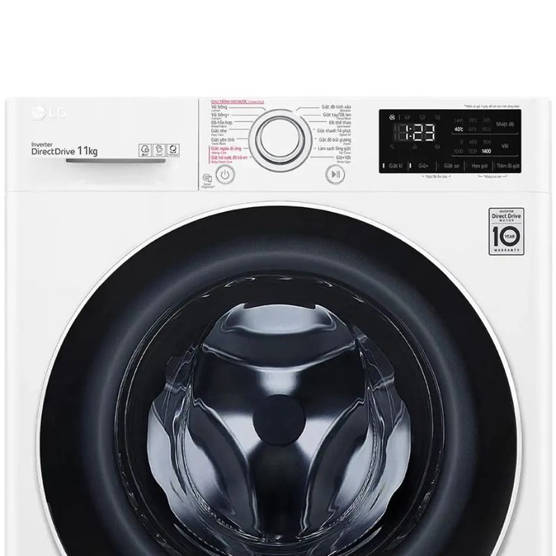 Máy Giặt LG Inverter 11 Kg FV1411S5W cửa trước 5 Bảng điều khiển máy Giặt LG Inverter 11 Kg FV1411S5W cửa trước