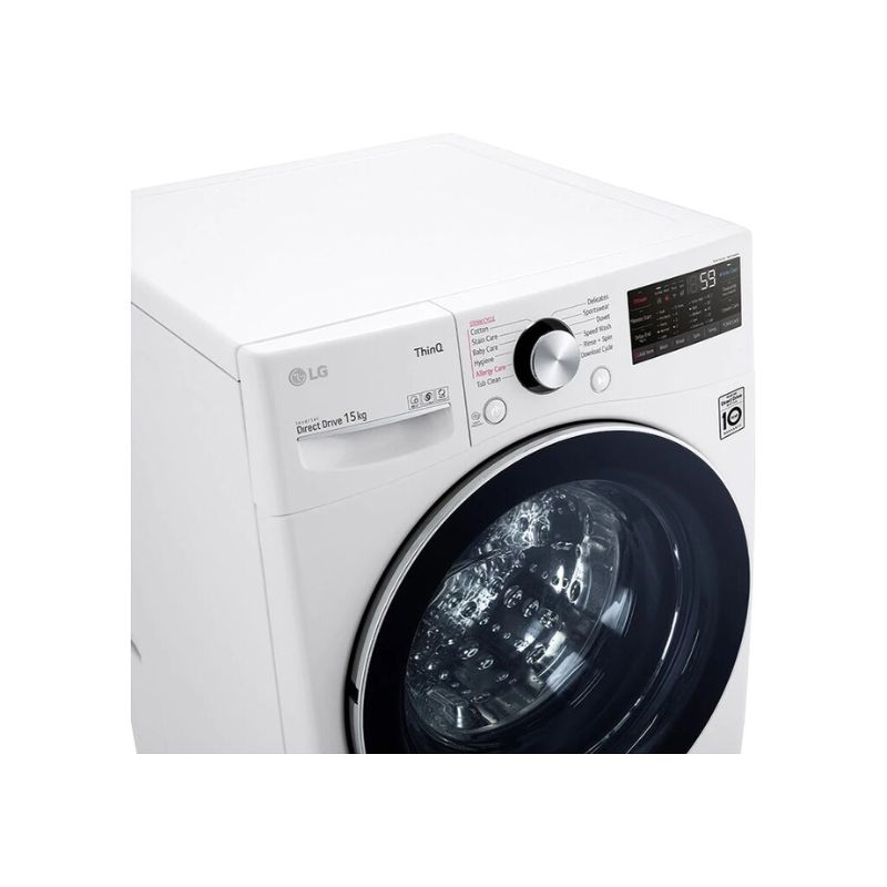 Máy Giặt LG Inverter 15 Kg F2515STGW cửa trước 5 Bảng điều khiển máy Giặt LG Inverter 15 Kg F2515STGW cửa trước