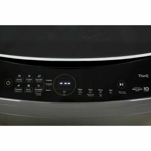 Máy Giặt LG Inverter 19 Kg TV2519DV7B cửa trên 8 Bảng điều khiển máy Giặt LG Inverter 19 Kg TV2519DV7B cửa trên