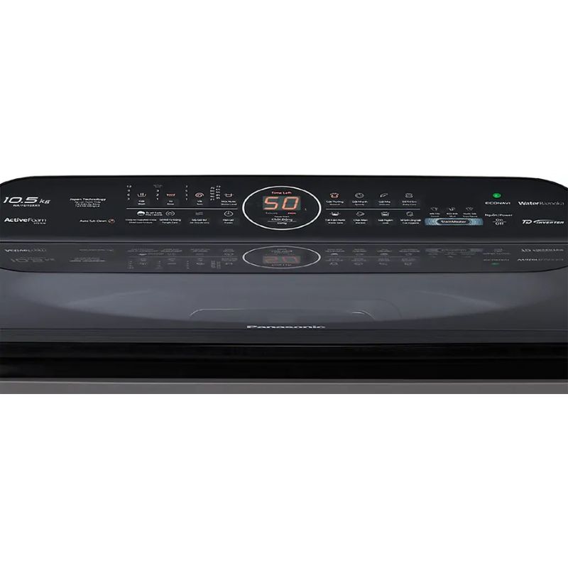 Máy Giặt Panasonic Inverter 10.5 Kg NA-FD10AR1BV cửa trên 5 Bảng điều khiển máy Giặt Panasonic Inverter 10.5 Kg NA-FD10AR1BV cửa trên