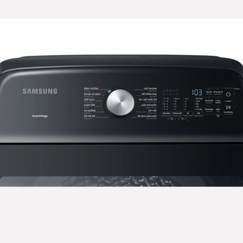 Máy Giặt Samsung Inverter 23 Kg WA23A8377GV cửa trên 5 Bảng điều khiển máy Giặt Samsung Inverter 23 Kg WA23A8377GV cửa trên