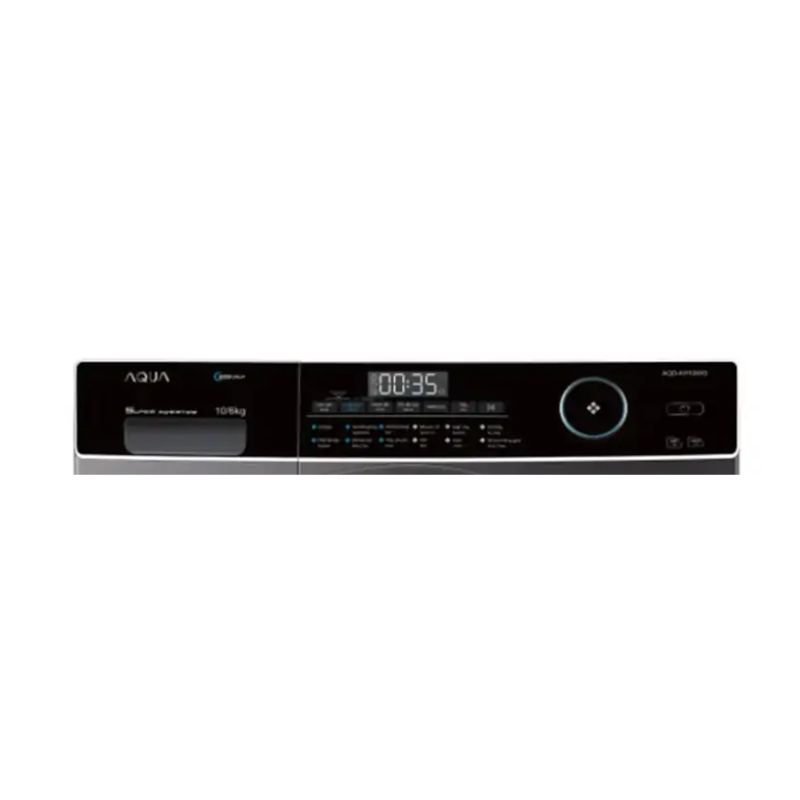 Máy Giặt Sấy Aqua Inverter Giặt 10 Kg - Sấy 6 Kg AQD-AH1000G.PS 5 Bảng điều khiển máy Giặt Sấy Aqua Inverter Giặt 10 Kg - Sấy 6 Kg AQD-AH1000G.PS