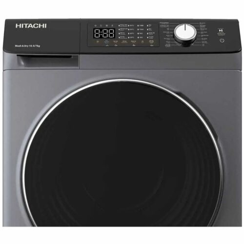 Máy Giặt Sấy Hitachi Inverter Giặt 10.5 Kg - Sấy 7 Kg BD-D1054HVOS 8 Bảng điều khiển máy Giặt Sấy Hitachi Inverter Giặt 10.5 Kg - Sấy 7 Kg BD-D1054HVOS