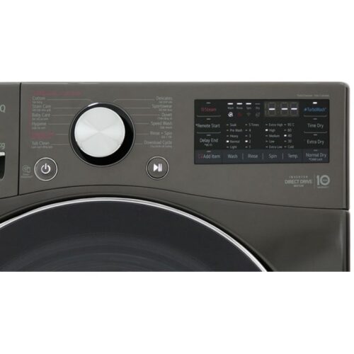 Máy Giặt Sấy LG Inverter Giặt 15 Kg - Sấy 8 Kg F2515RTGB 8 Bảng điều khiển máy Giặt Sấy LG Inverter Giặt 15 Kg - Sấy 8 Kg F2515RTGB