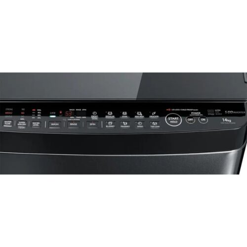 Máy Giặt Toshiba Inverter 14 Kg AW-DUG1500WV (KK) cửa trên 8 Bảng điều khiển máy Giặt Toshiba Inverter 14 Kg AW-DUG1500WV (KK) cửa trên