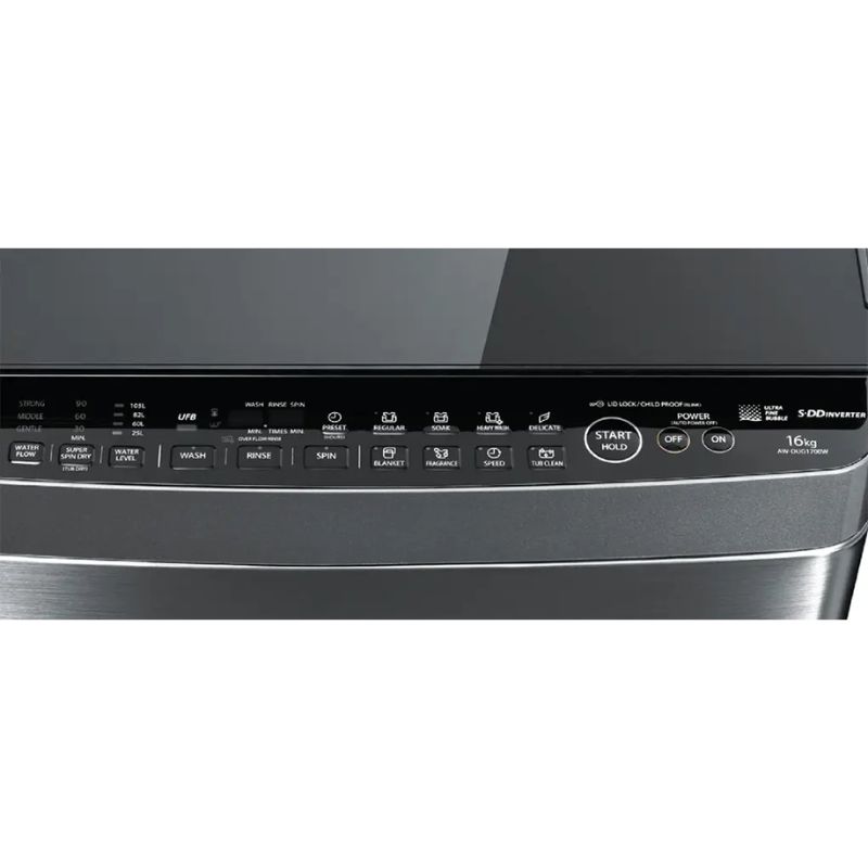 Máy Giặt Toshiba Inverter 16 Kg AW-DUG1700WV (SS) cửa trên 5 Bảng điều khiển máy Giặt Toshiba Inverter 16 Kg AW-DUG1700WV (SS) cửa trên