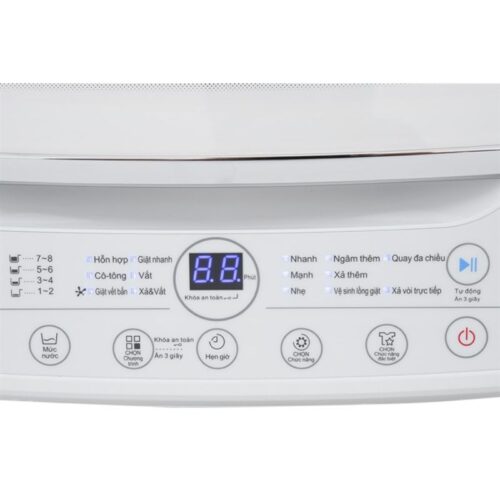 Máy Giặt Whirlpool 8.5 Kg VWVC8502FW cửa trên 8 Bảng điều khiển máy Giặt Whirlpool 8.5 Kg VWVC8502FW cửa trên
