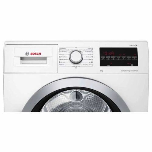 Máy Sấy Bơm Nhiệt Bosch 9 Kg WTW85400SG Serie 6 6 Bảng điều khiển máy Sấy Bơm Nhiệt Bosch 9 Kg WTW85400SG Serie 6