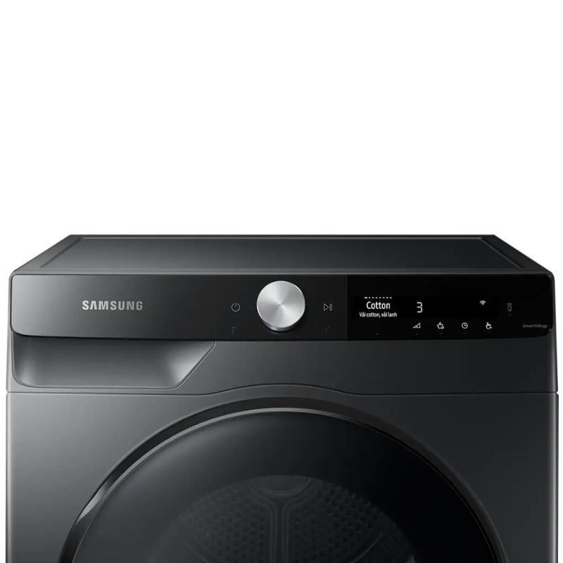 Máy Sấy Bơm Nhiệt Samsung AI Inverter 9 Kg DV90T7240BB/SV 5 Bảng điều khiển máy Sấy Bơm Nhiệt Samsung AI Inverter 9 Kg DV90T7240BB/SV