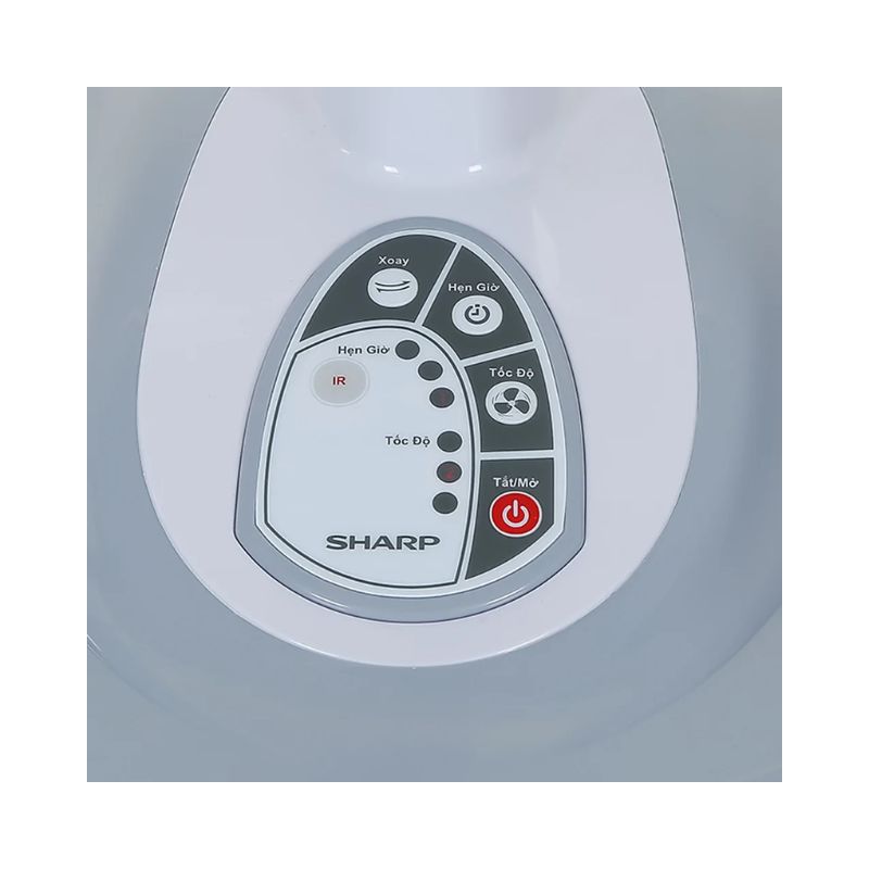 Quạt lửng có điều khiển Sharp PJ-L40RV-LG 5 Bảng điều khiển quạt lửng có điều khiển Sharp PJ-L40RV-LG
