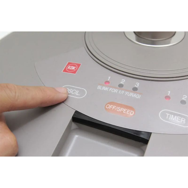 Quạt lửng KDK N30NH(BR) 5 Bảng điều khiển quạt lửng KDK N30NH(BR)