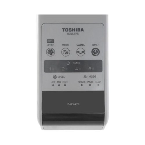 Quạt treo Toshiba F-WSA20(H)VN 8 Bảng điều khiển quạt treo Toshiba F-WSA20(H)VN