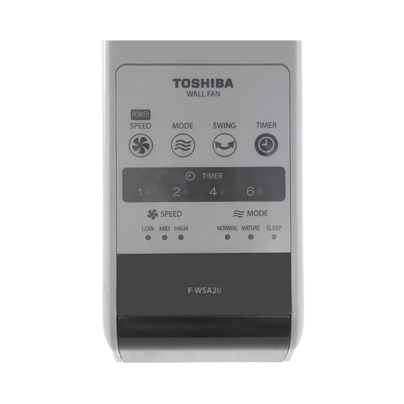 Quạt treo Toshiba F-WSA20(H)VN 5 Bảng điều khiển quạt treo Toshiba F-WSA20(H)VN