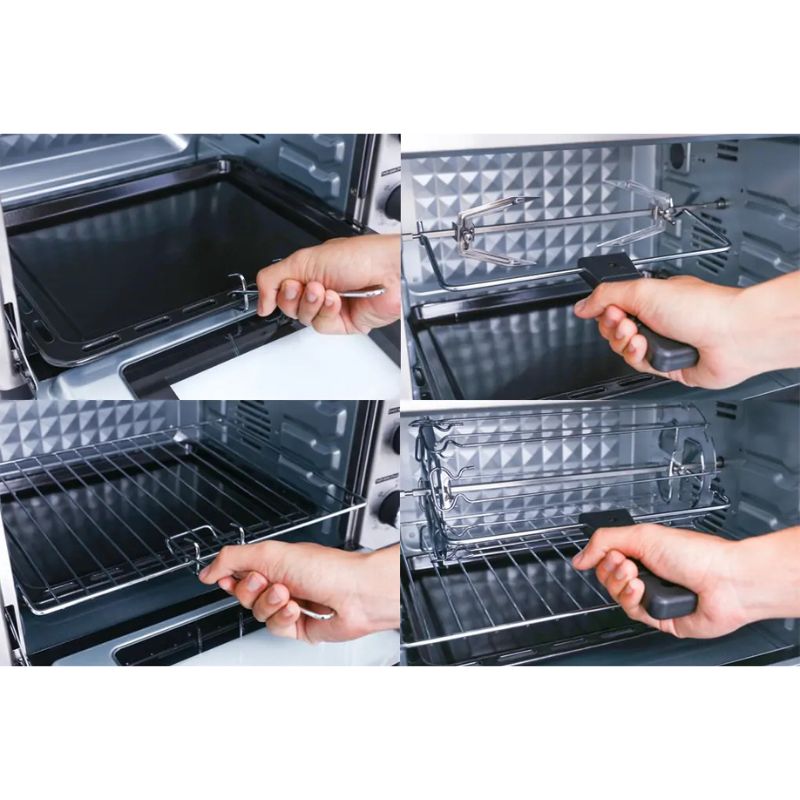 Lò nướng Sharp EO-A323RCSV-ST 32 lít 4 Ảnh lò nướng Sharp EO-A323RCSV-ST 32 lít