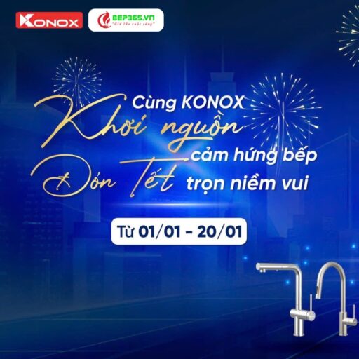 Điện Máy 365 – Ưu đãi trao tay, Tết thêm đong đầy cùng Konox