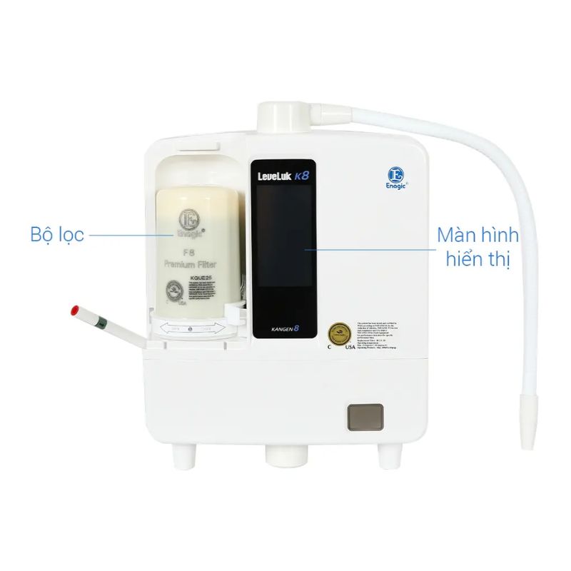 Máy lọc nước Kangen LeveLuk K8 6 Bộ lọc máy lọc nước Kangen LeveLuk K8