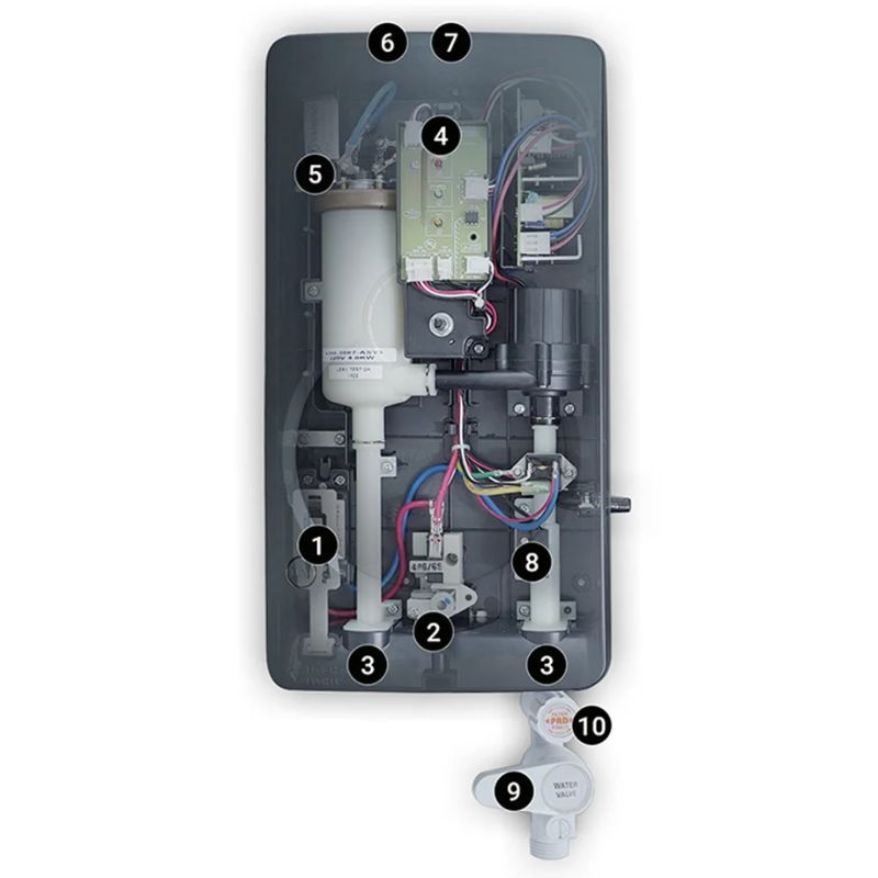 Máy nước nóng Hitachi HES-48GPYMMWAVN 6 Cấu tạo máy nước nóng Hitachi HES-48GPYMMWAVN
