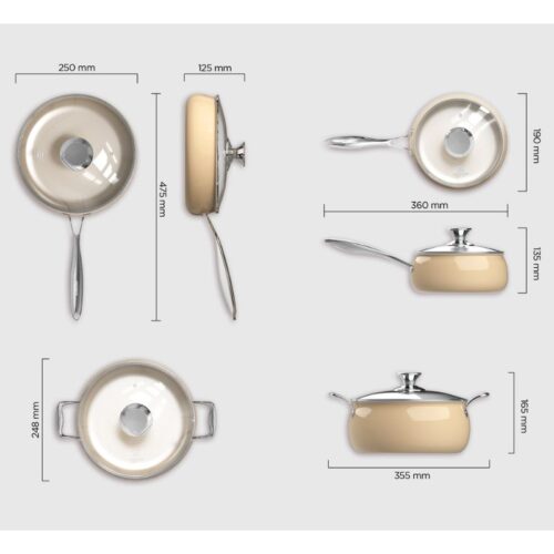Chi tiết bộ nồi Hawonkoo CWH-070-CF