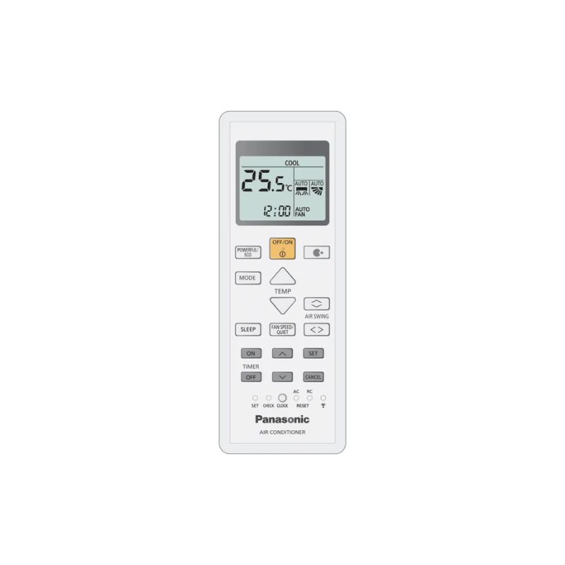 Máy lạnh Panasonic Inverter 2.5 Hp CU/CS-PU24AKH-8 6 Điều khiển máy lạnh Panasonic Inverter 2.5 Hp CU/CS-PU24AKH-8