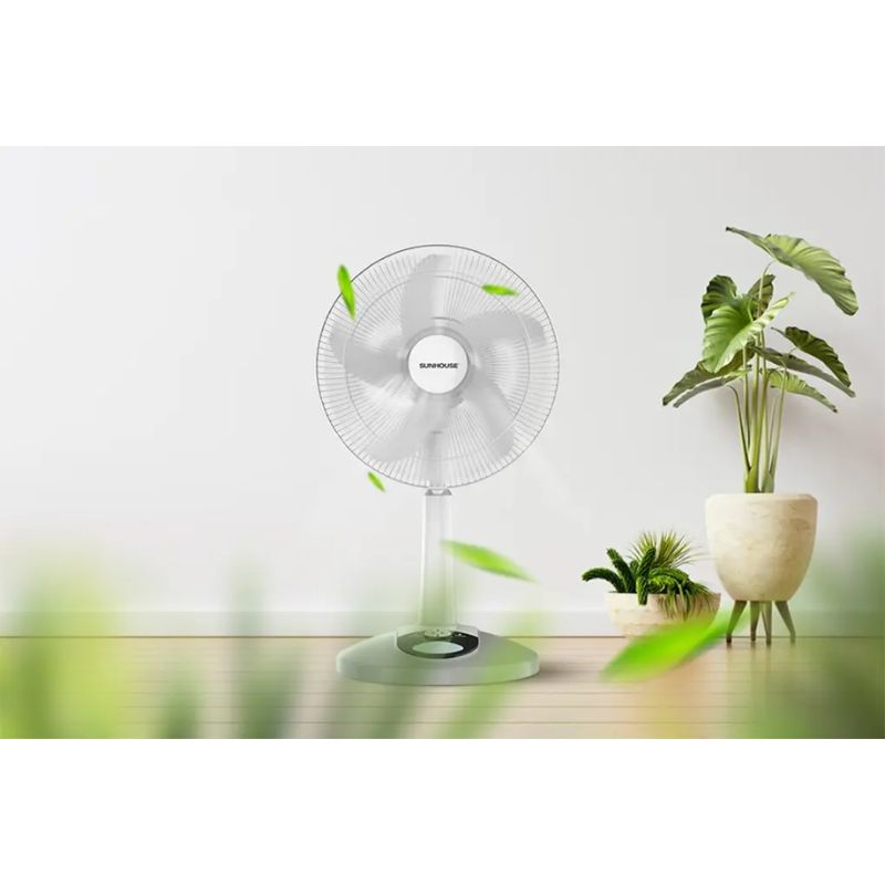 Quạt sạc Sunhouse SHD7228 4 Hình ảnh quạt sạc Sunhouse SHD7228