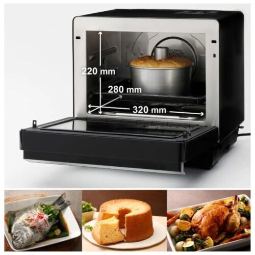 Lò chiên hấp Panasonic NU-SC180BYUE 7 Kích thước lò chiên hấp Panasonic NU-SC180BYUE