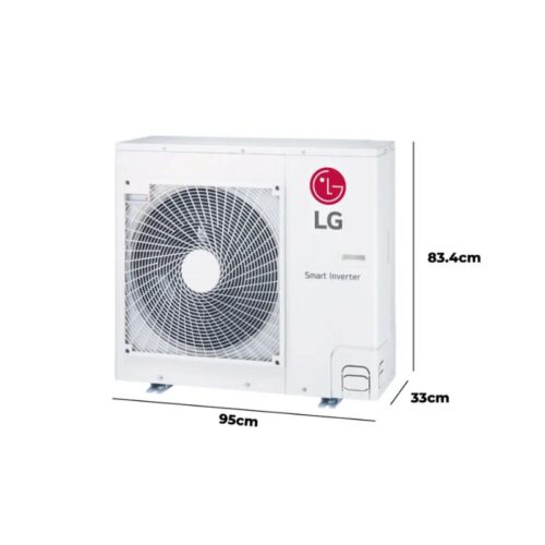 Máy lạnh âm trần LG Inverter 5 HP ZTNQ48LMLA0 (3 Pha) 9 Kích thước máy lạnh âm trần LG Inverter 5 HP ZTNQ48LMLA0 (3 Pha)