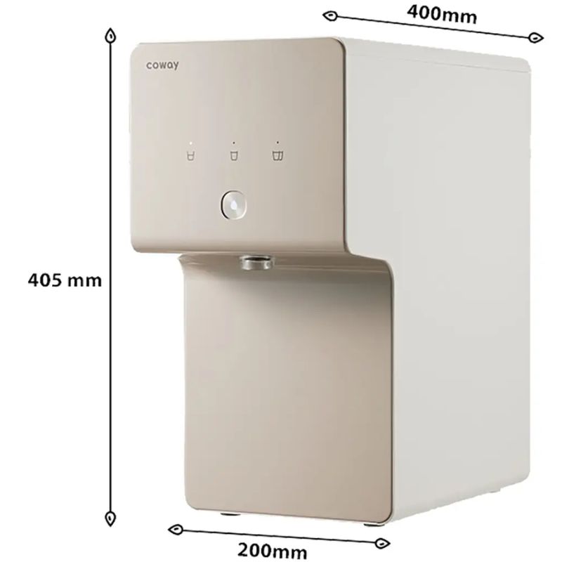 Máy lọc nước Coway P-6320R 7 Kích thước máy lọc nước Coway P-6320R