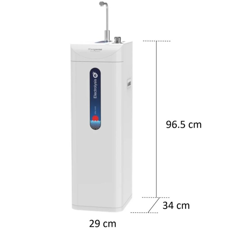 Máy lọc nước Kangaroo KG10A8ES 6 Kích thước máy lọc nước Kangaroo KG10A8ES