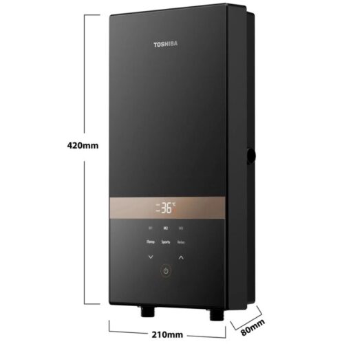 Máy nước nóng Toshiba TWH-45EMC1PVN(K)-KB 10 Kích thước máy nước nóng Toshiba TWH-45EMC1PVN(K)-KB