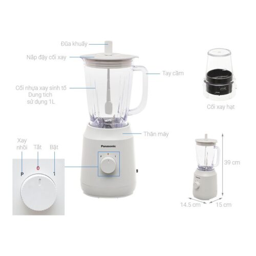Máy xay sinh tố Panasonic MX-EX1011WRA 7 Kích thước máy xay sinh tố Panasonic MX-EX1011WRA