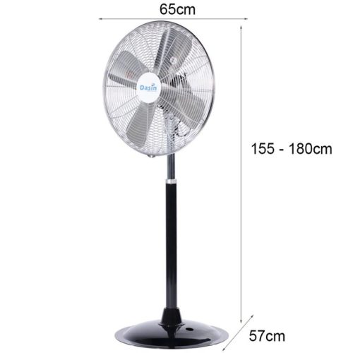 Quạt đứng Dasin KSM-2460 9 Kích thước quạt đứng Dasin KSM-2460