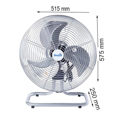 Quạt sàn Dasin KDD-1845 9 Kích thước quạt sàn Dasin KDD-1845