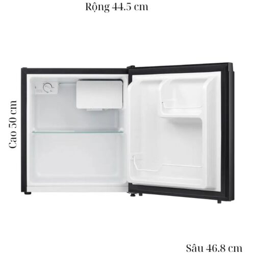 Tủ Lạnh 1 cánh mini 45 Lít Hisense HR05DB 7 Kích thước tủ Lạnh 1 cánh mini 45 Lít Hisense HR05DB