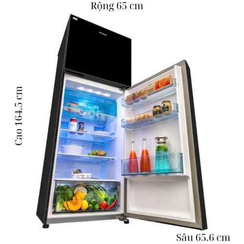 Kích thước tủ Lạnh 2 cánh Inverter 326 Lít Panasonic NR-TL351VGMV