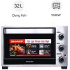 Lò nướng Sharp EO-A323RCSV-ST 32 lít 2 Lò nướng Sharp EO-A323RCSV-ST 32 lít