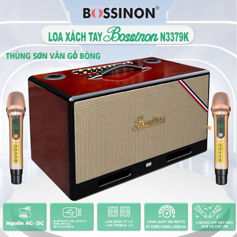 Loa Xách Tay Bossinon N3379K 3 Loa Xách Tay Bossinon N3379K