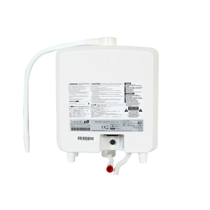 Máy lọc nước Kangen LeveLuk K8 5 Mặt sau máy lọc nước Kangen LeveLuk K8