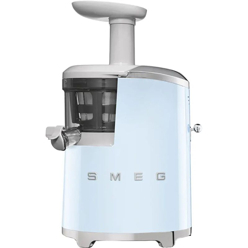 Máy ép chậm Smeg SJF01PBEU Lam Nhạt 2 Máy ép chậm Smeg SJF01PBEU Lam Nhạt