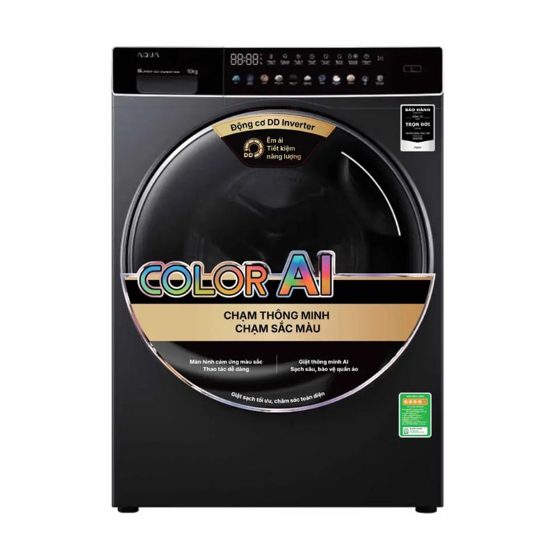 Máy Giặt Aqua Inverter 10 Kg AQD-DDW1000J.BK cửa trước 3 Máy Giặt Aqua Inverter 10 Kg AQD-DDW1000J.BK cửa trước