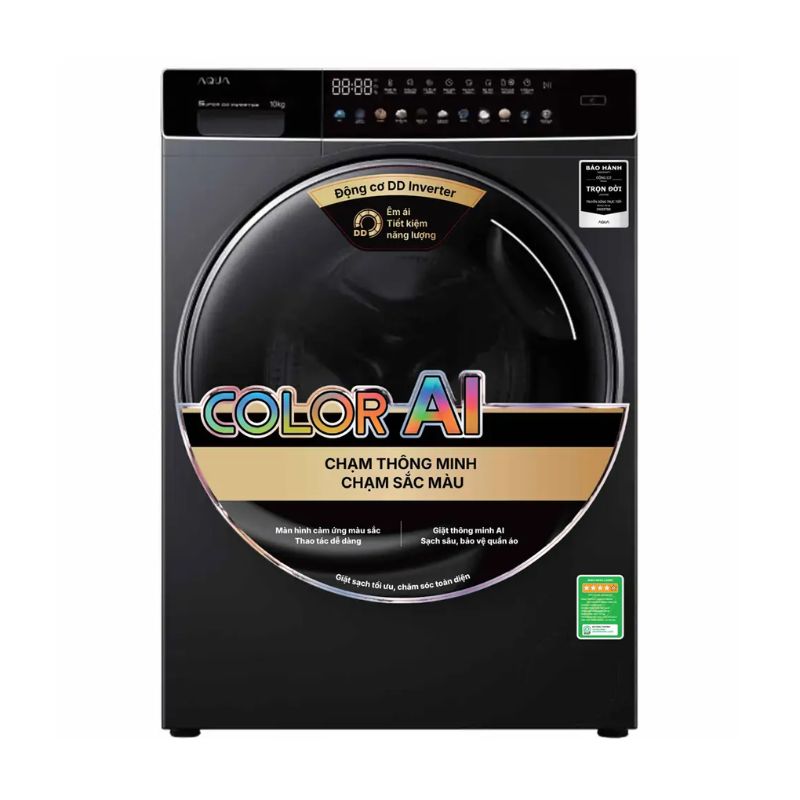Máy Giặt Aqua Inverter 10 Kg AQD-DW1000J.BK cửa trước 3 Máy Giặt Aqua Inverter 10 Kg AQD-DW1000J.BK cửa trước