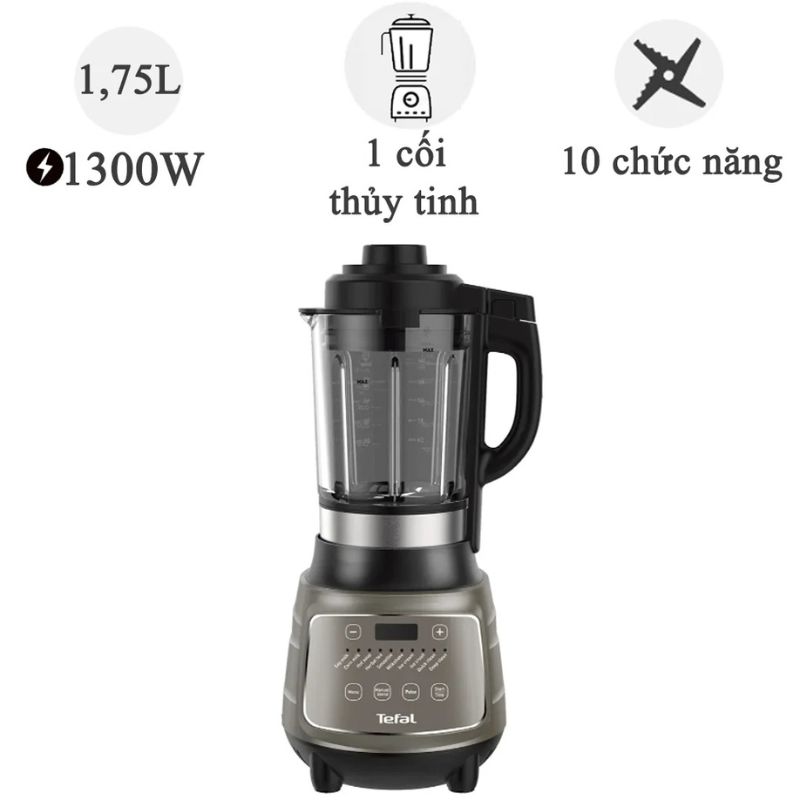 Máy xay đa năng Tefal BL967B66 1300W 3 Máy xay đa năng Tefal BL967B66 1300W