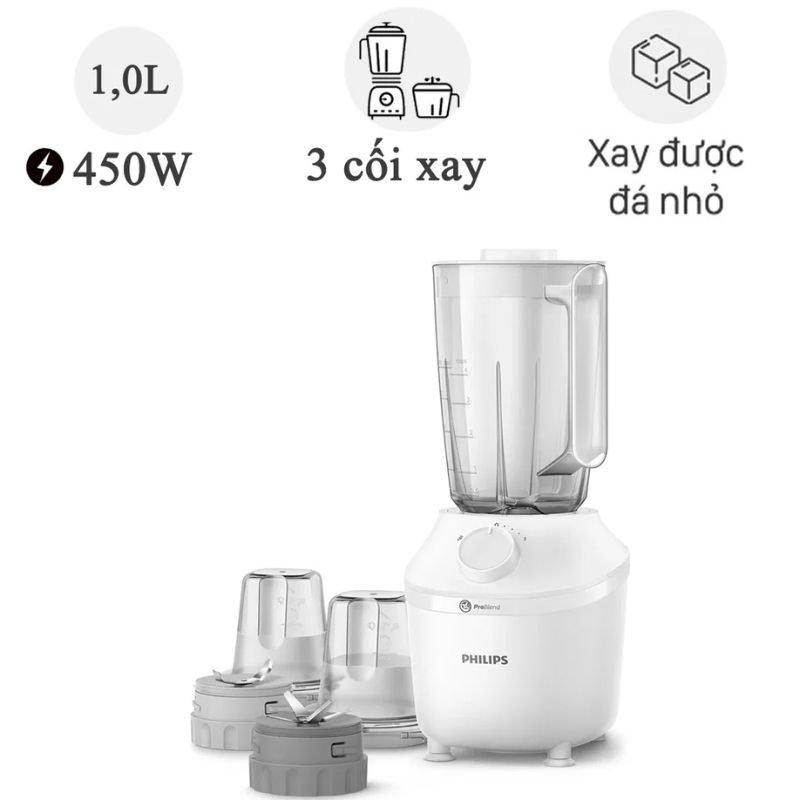 Máy xay sinh tố Philips HR2041/30 3 Máy xay sinh tố Philips HR2041/30