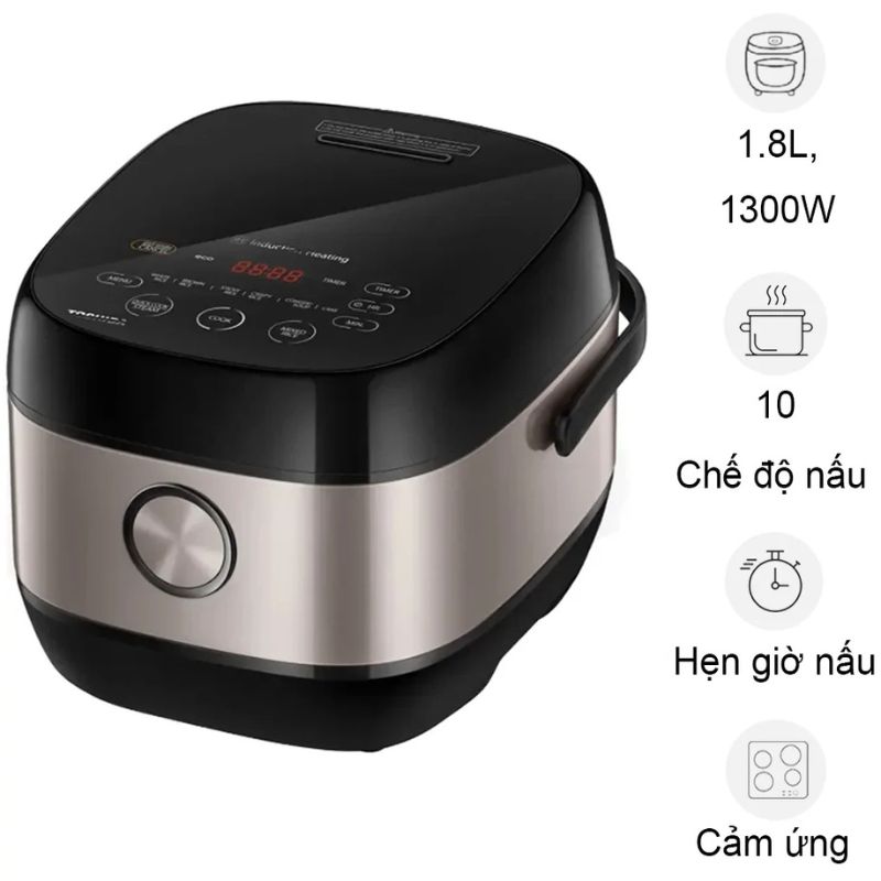 Nồi cơm điện Toshiba RC-18IX1PV 1.8 lít 3 Nồi cơm điện Toshiba RC-18IX1PV 1.8 lít