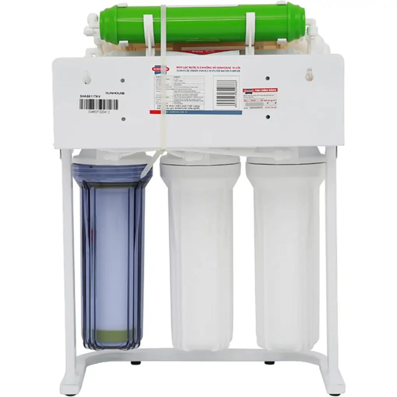 Máy lọc nước Sunhouse SHA88117KV 5 Phía sau máy lọc nước Sunhouse SHA88117KV