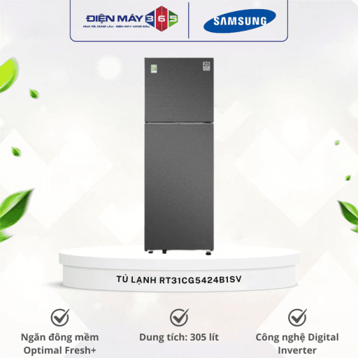 tu lanh 2 canh inverter 305 lit samsung rt31cg5424b1sv optimized