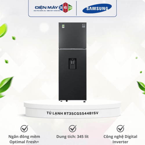 Tủ Lạnh 2 cánh Inverter 345 Lít Samsung RT35CG5544B1SV