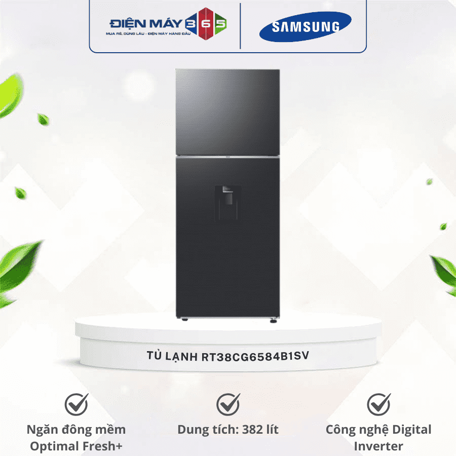 Tủ Lạnh 2 cánh Inverter 382 Lít Samsung RT38CG6584B1SV 3 Tủ Lạnh 2 cánh Inverter 382 Lít Samsung RT38CG6584B1SV